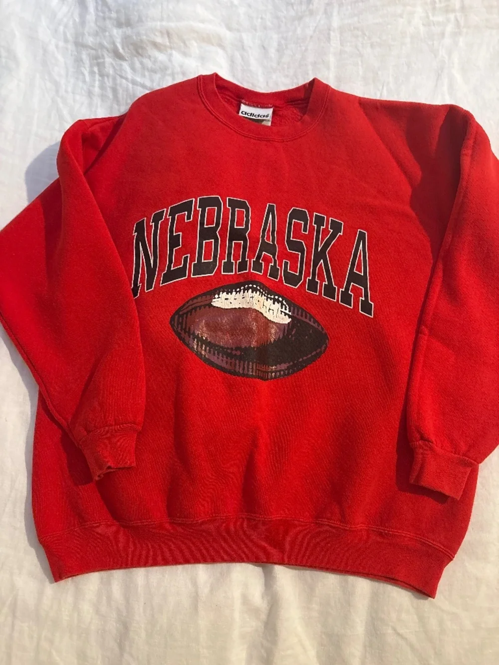 Vintage Adidas Nebraska Huskers Sweatshirt